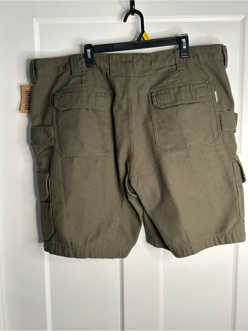 Duluth Trading Co Men’s 46 Fire Hose‎ 11” Cargo Shorts Olive New With Tags 4887